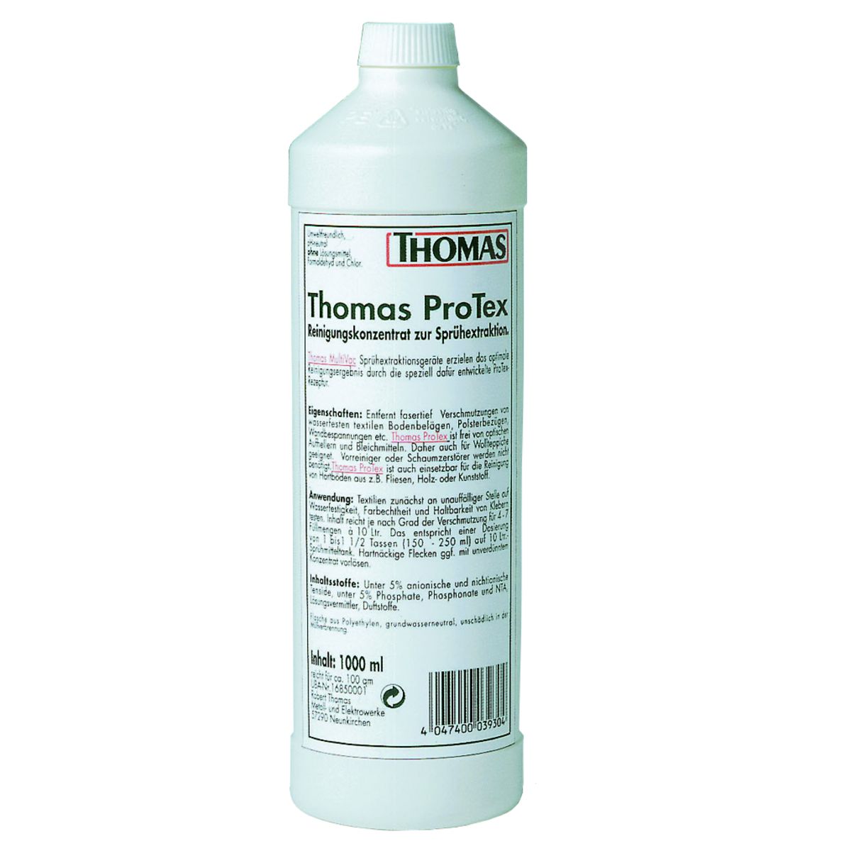 THOMAS Shampoing Protex 1L pour injecteur-extracteur pas cher