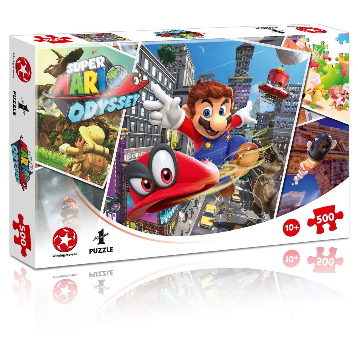  WINNING MOVES Puzzle 500 pièces Super Mario Odyssey World Traveler