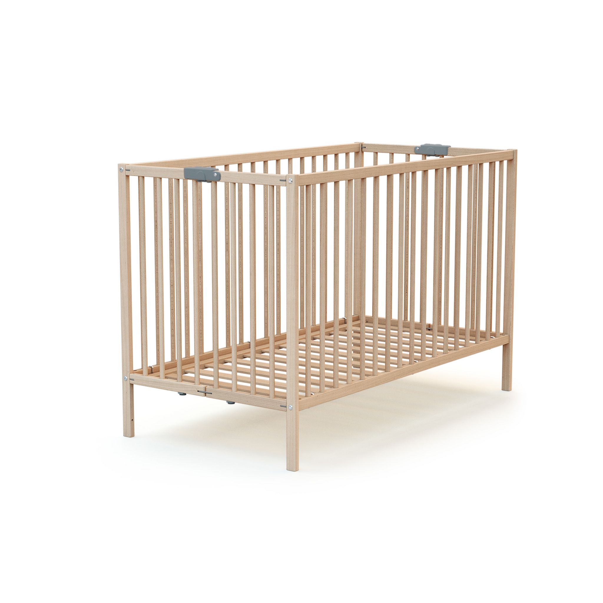 Lit bébé en bois 4 en 1 KOYA + avec matelas - KINDERKRAFT - Blanc