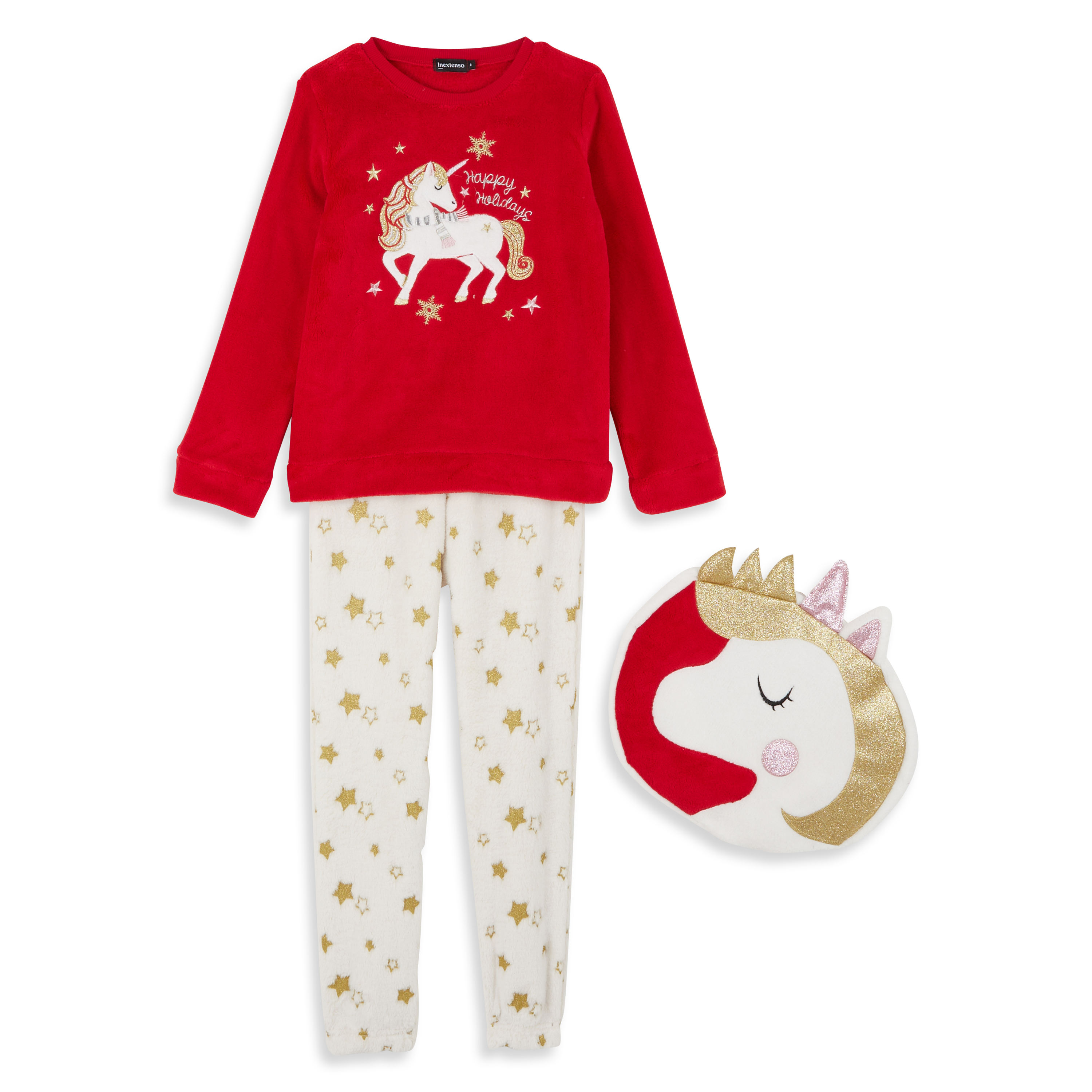 Pyjama Licorne Totoro - FINDPITAYA - Ensemble de Pyjama - Rouge