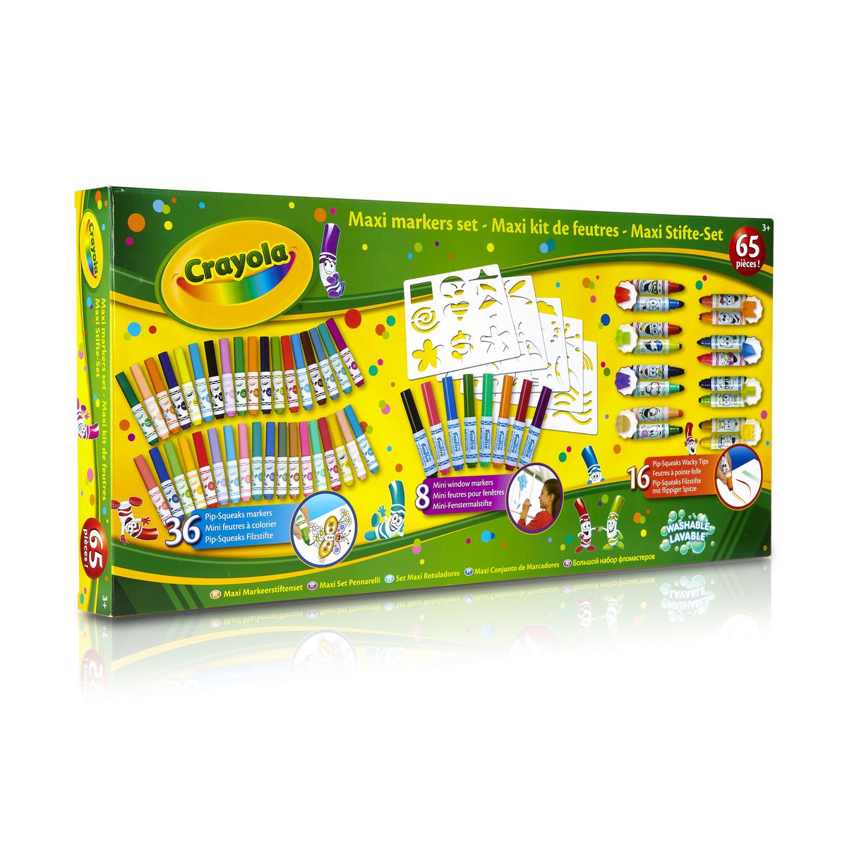 CRAYOLA Boîte de 65 feutres Crayola pas cher 