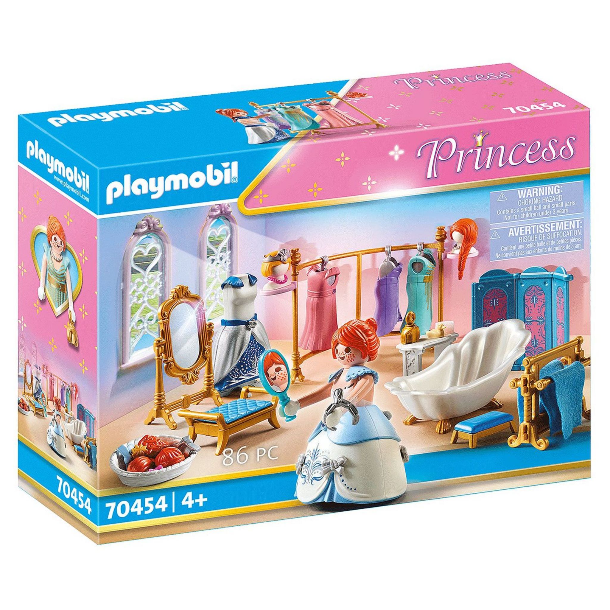 PLAYMOBIL 70449 - Princess - Calèche et couple royal pas cher 