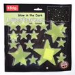  15 étoile stickers Phosphorescents Glow in the dark top