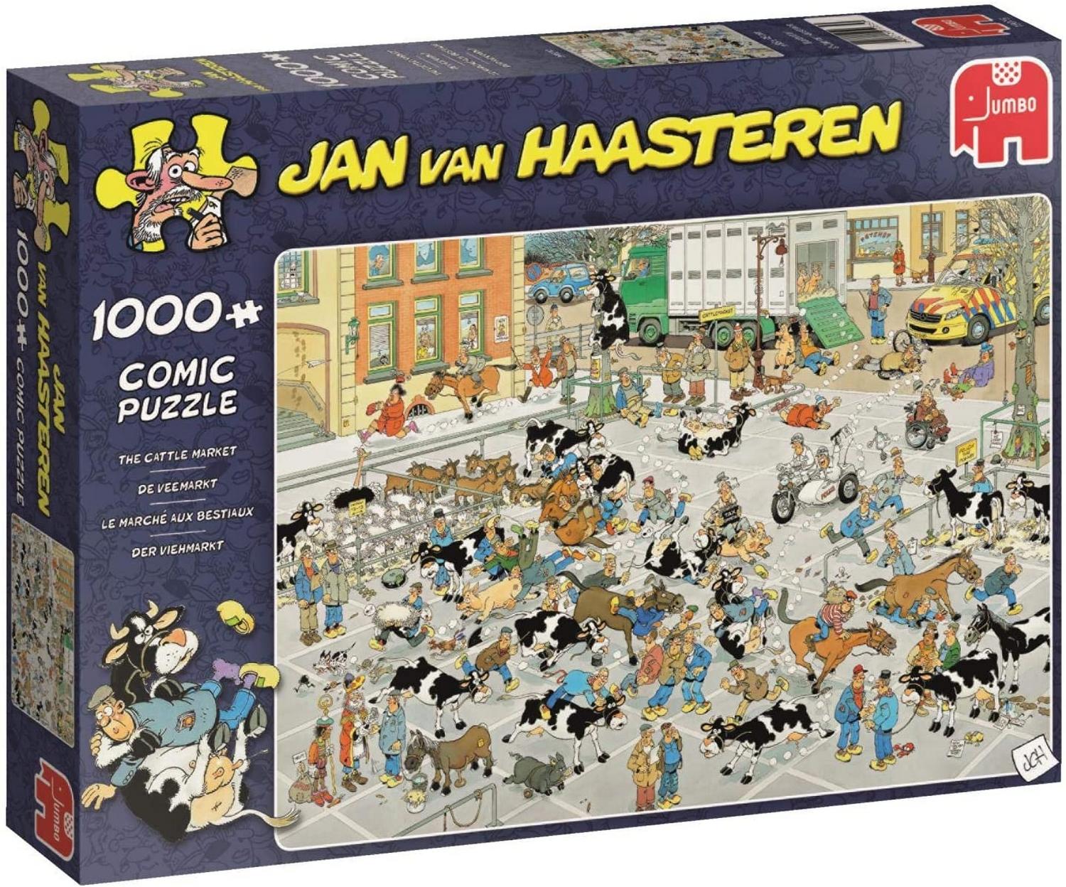 Jumbo Puzzle 1000 pièces : Le Marché artisanal pas cher 