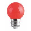 FOX LIGHT Ampoule LED 1W E27 couleur Rouge