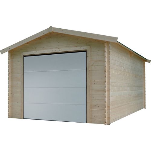 Garage bois Broome 16,20m² avec porte sectionnelle