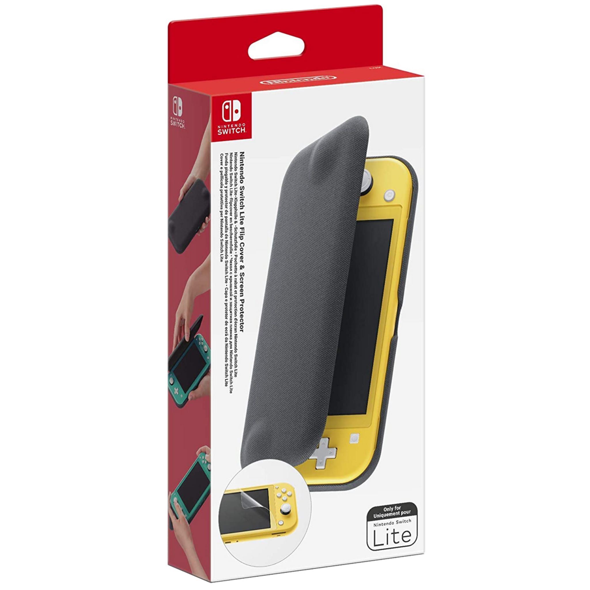 NINTENDO Pochette a Rabat et Protection d ecran Nintendo Switch Lite pas cher Auchan