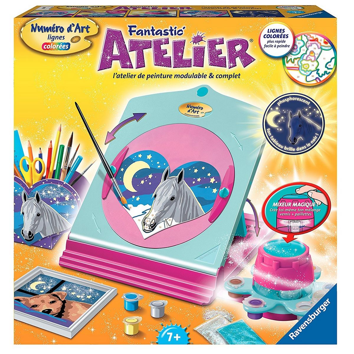 RAVENSBURGER Fantastic'Atelier - Numéro d'art pas cher 