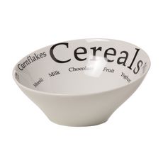 Bol céréales porcelaine
