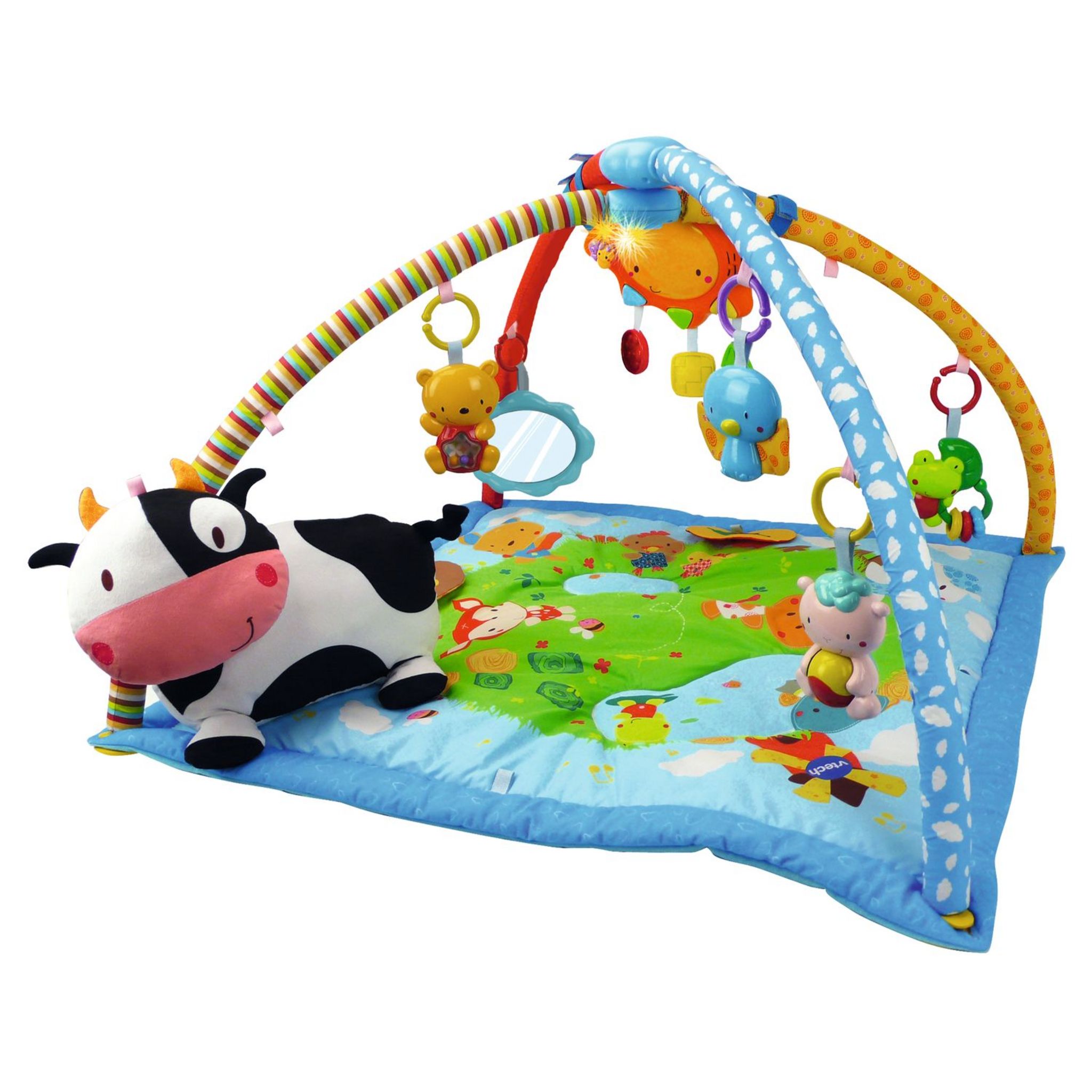 VTech - Lumi Tapis des P'tits Copains Rose, Tapi…