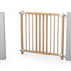 At4 Barriere De Securite Bebe Extensible 70 107cm Fixe Et Portillon Pas Cher A Prix Auchan