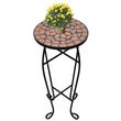 Table d'appoint Mosa�que Terre cuite