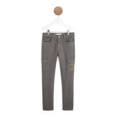 IN EXTENSO Pantalon twill fille (Gris)