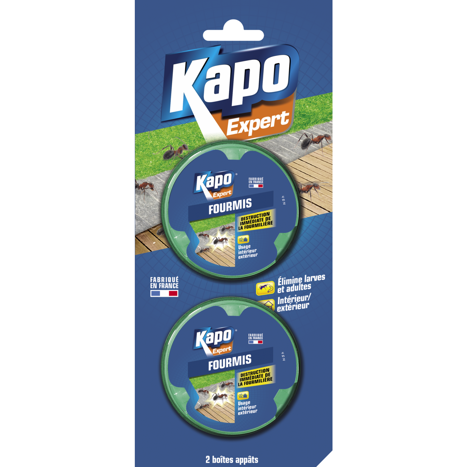 Willemse Le Piege à éviter à Tout Prix Kapo Boîte appat formicide KAPO 2x10 grammes pas cher à prix Auchan
