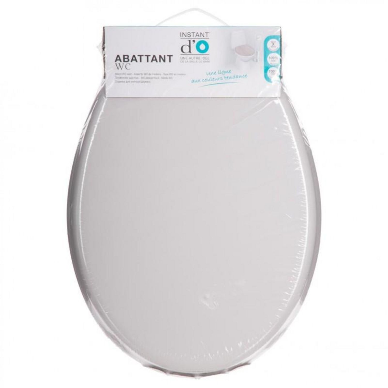 Abattant wc 2024 gris clair