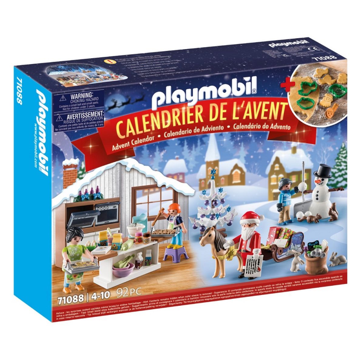 PLAYMOBIL 71088 Calendrier Avent : pâtisserie de Noël pas cher à prix