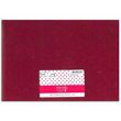 Tissu Thermocollant A4 rouge