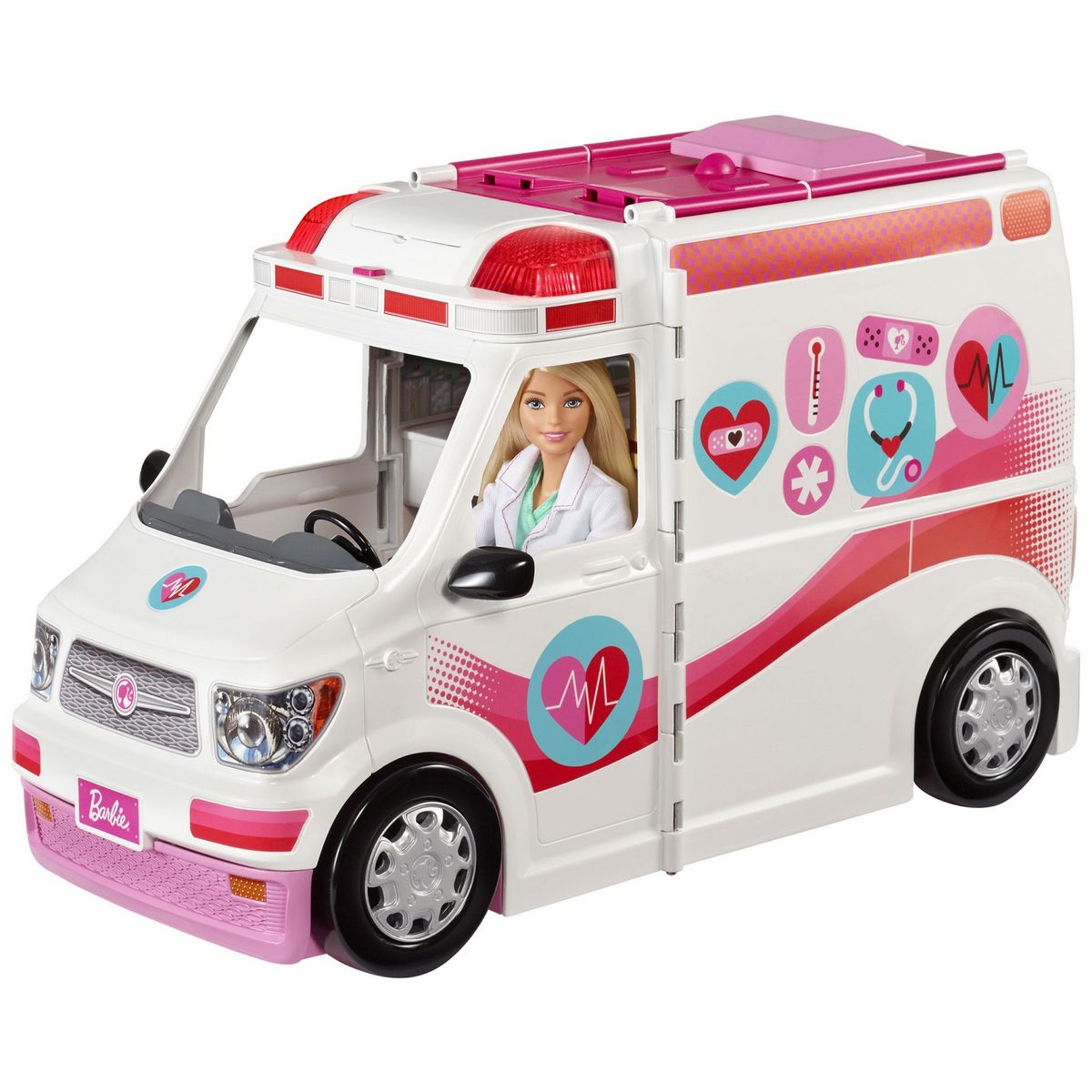 Camion store ambulance barbie