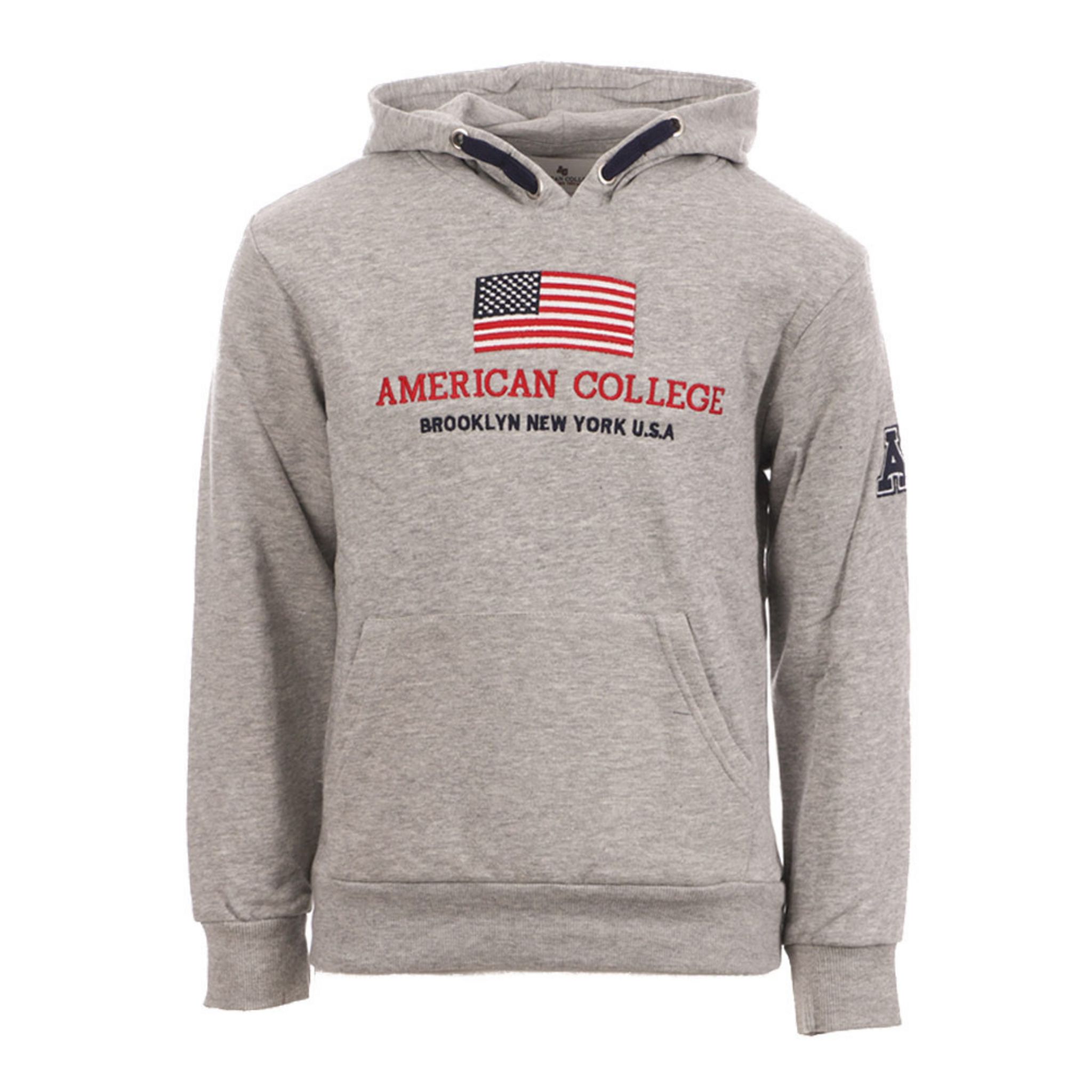 AMERICAN COLLEGE Sweat Gris Garçon American College AC5501 pas