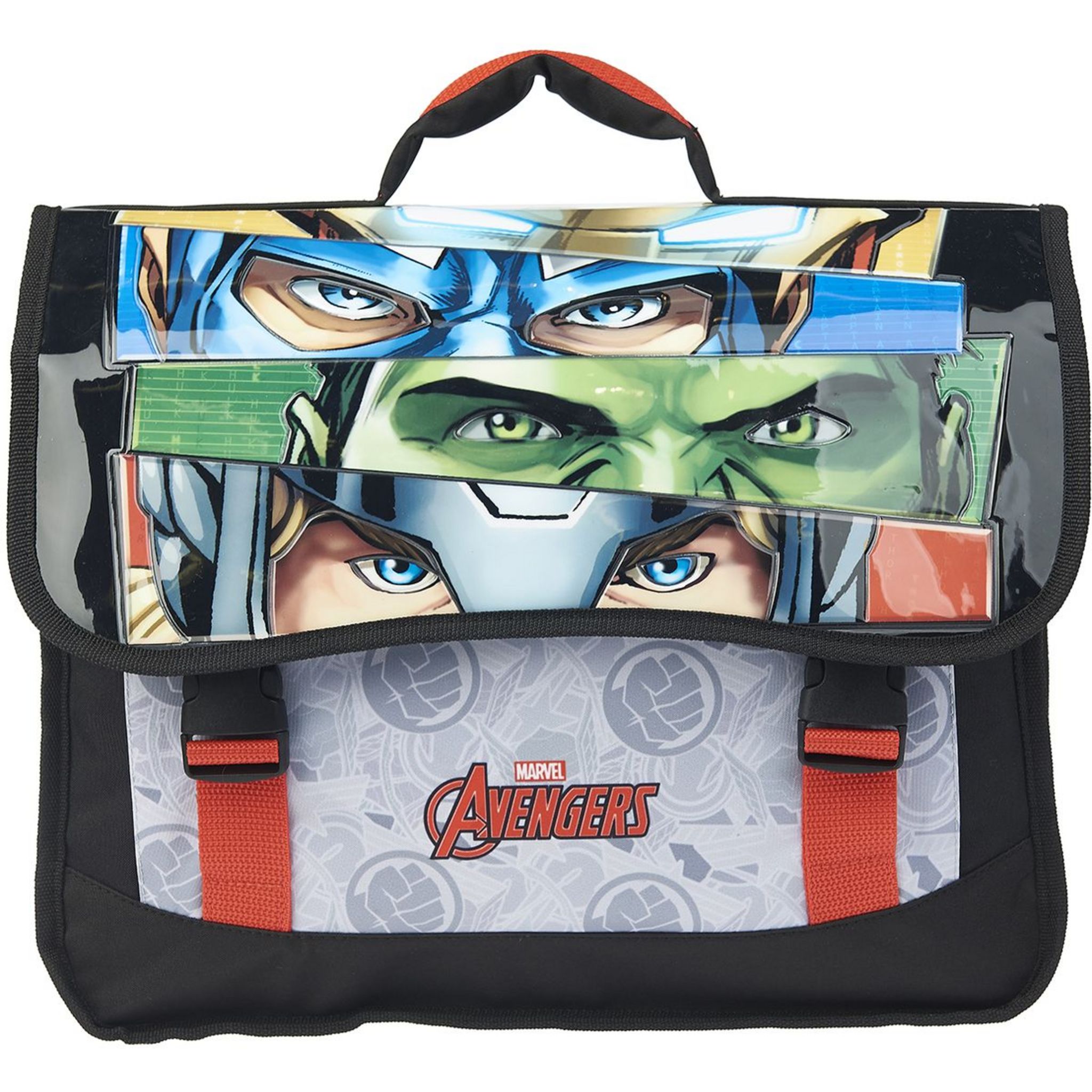 Classeur Avengers - 26 x 31,5 cm - bleu - Bagtrotter