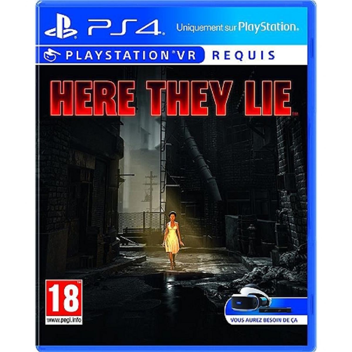 Here They Lie VR PS4 pas cher à prix Auchan