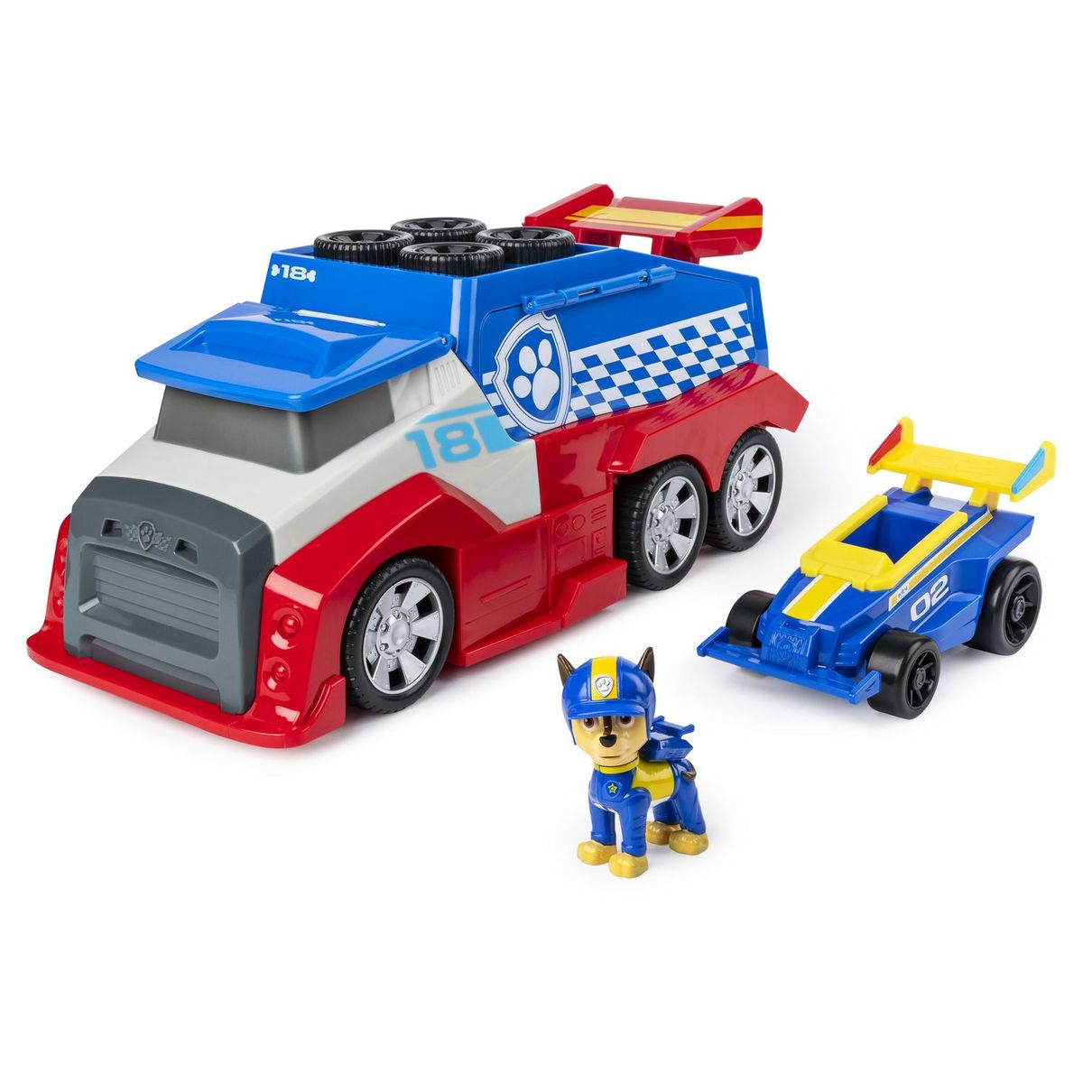 VÉHICULE ET FIGURINE PAT'PATROUILLE (PAW PATROL) - Voiture de police de  Chase - Jeux et jouets Spin Master - Avenue des Jeux