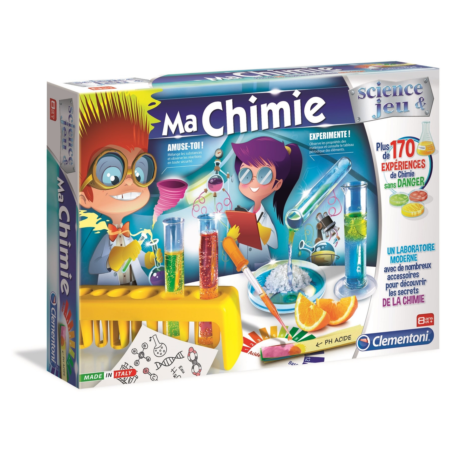 Clementoni - Science & Jeu - Ma Chimie - Jeu Scientifique