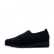 Chaussures de confort Noir Femme Luxat Emane. Coloris disponibles : Noir