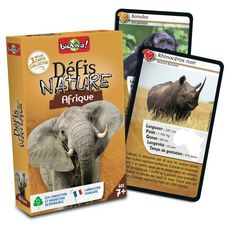 BIOVIVA Défis Nature Afrique 36 cartes collector 1 jeu