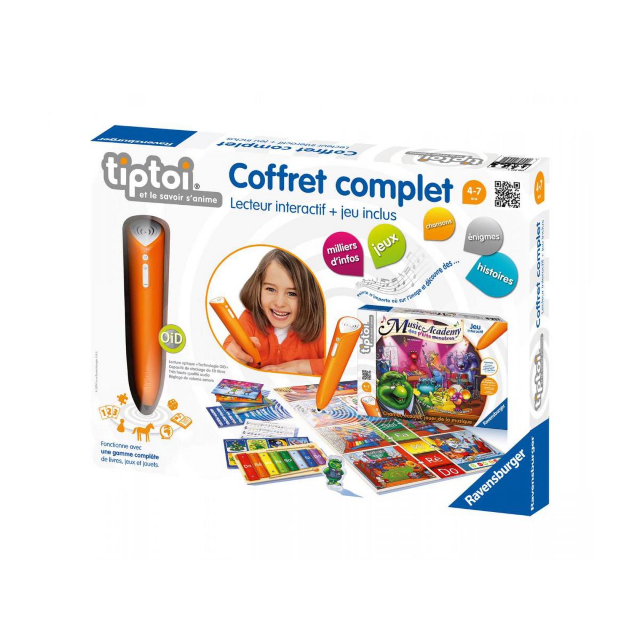 Ravensburger - tiptoi®- Coffret complet lecteur …