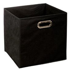 Boîte de Rangement Pliable  Premium  31x31cm Noir