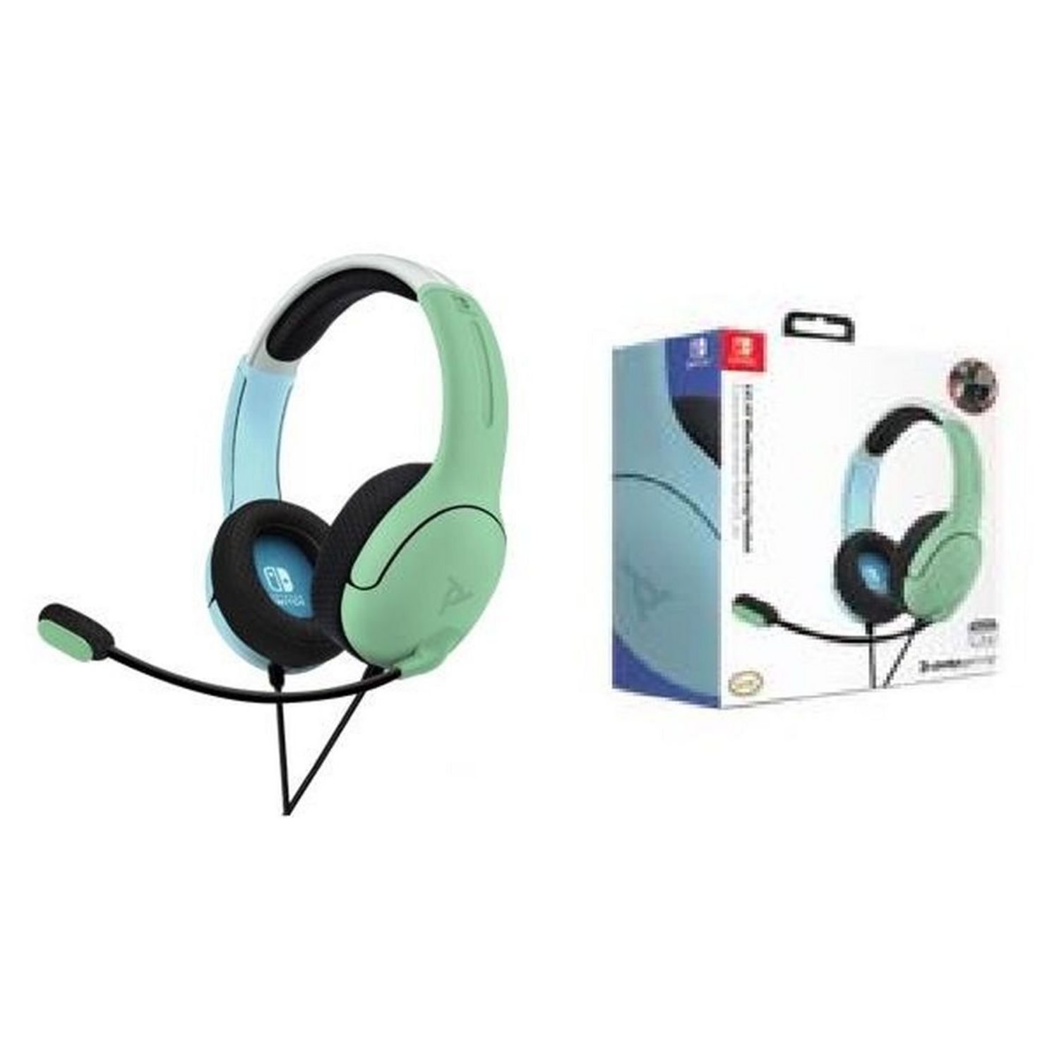 Casque Gamer Filaire V1 Rouge et Bleu Nintendo Switch pas cher