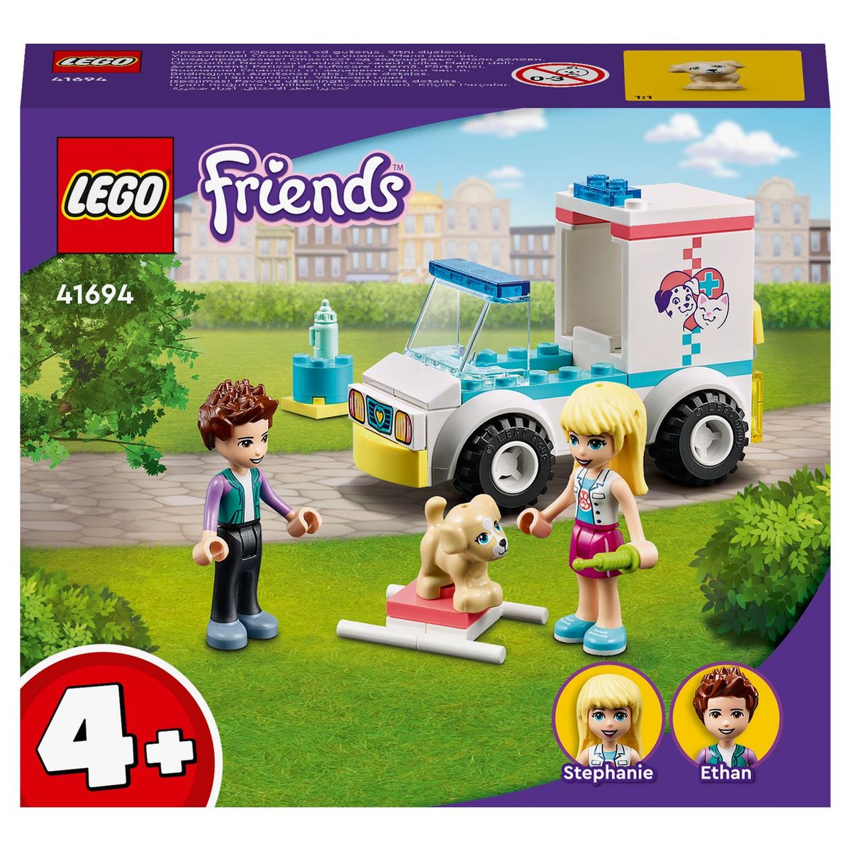 LEGO Friends 41694 - L'ambulance de la clinique vétérinaire