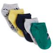INEXTENSO Lot de 5 socquettes fantaisies bébé garçon . Coloris disponibles : Vert