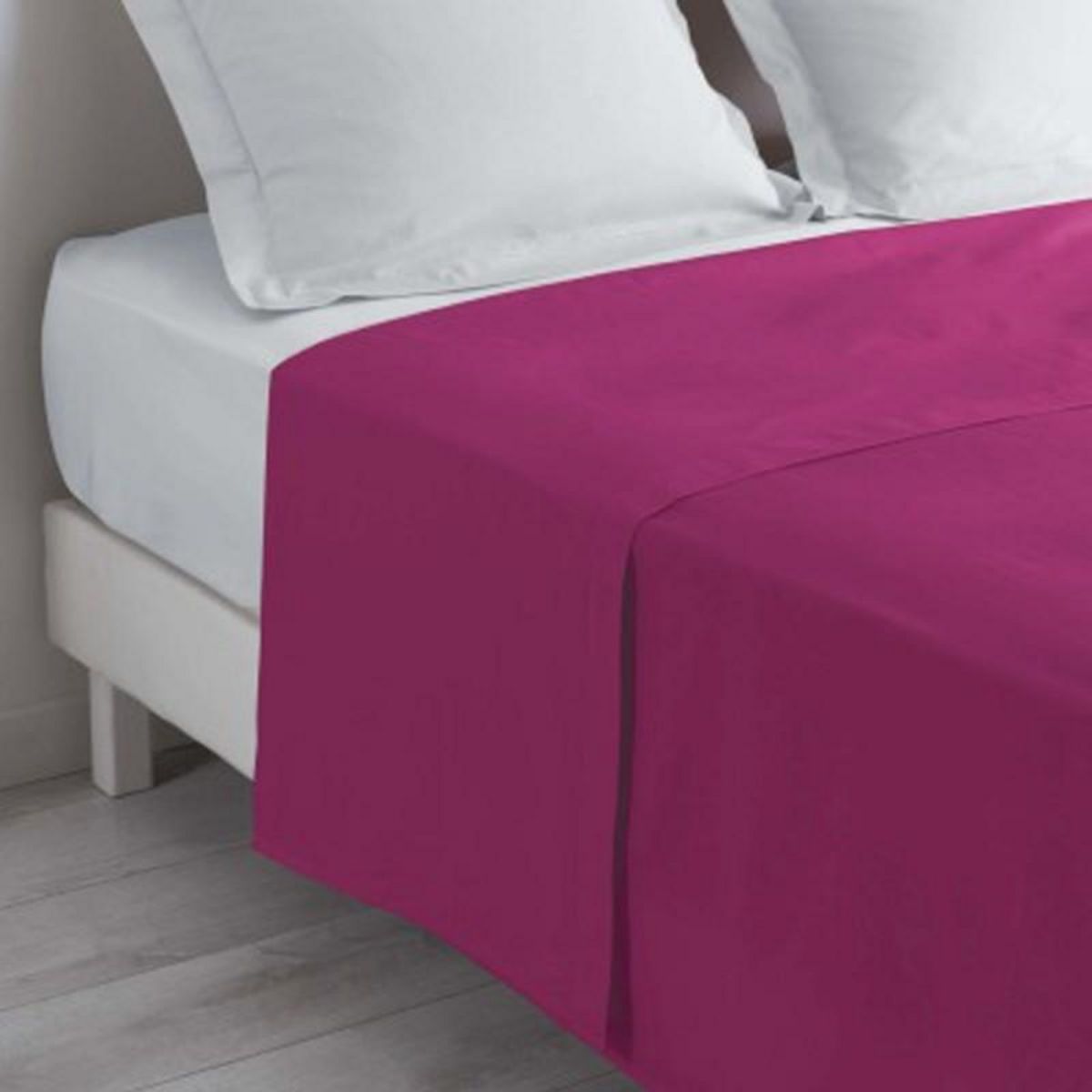 Paris Prix Drap Plat  Lina  240x300cm Rose
