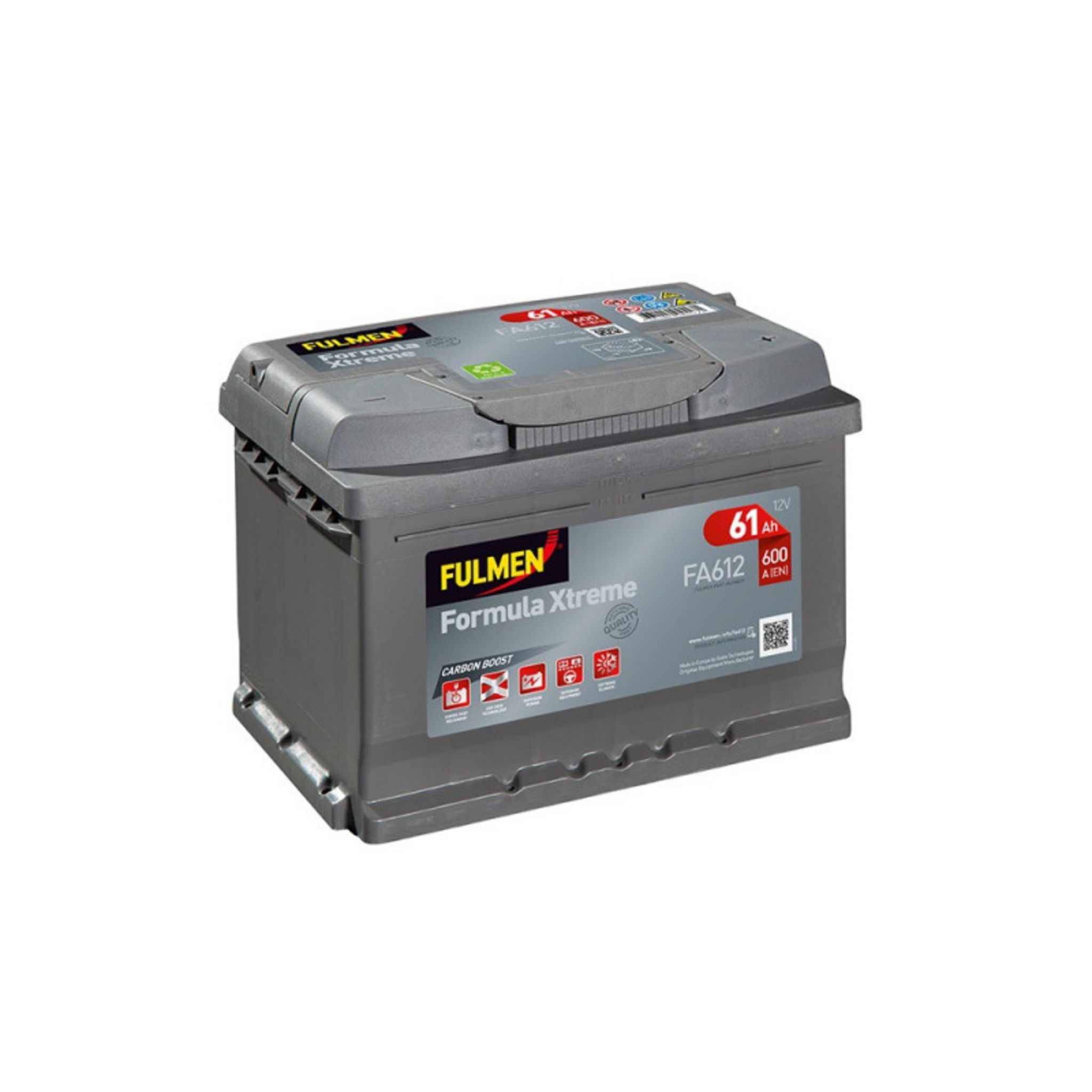 Batterie 60ah 540A 12v - Équipement auto