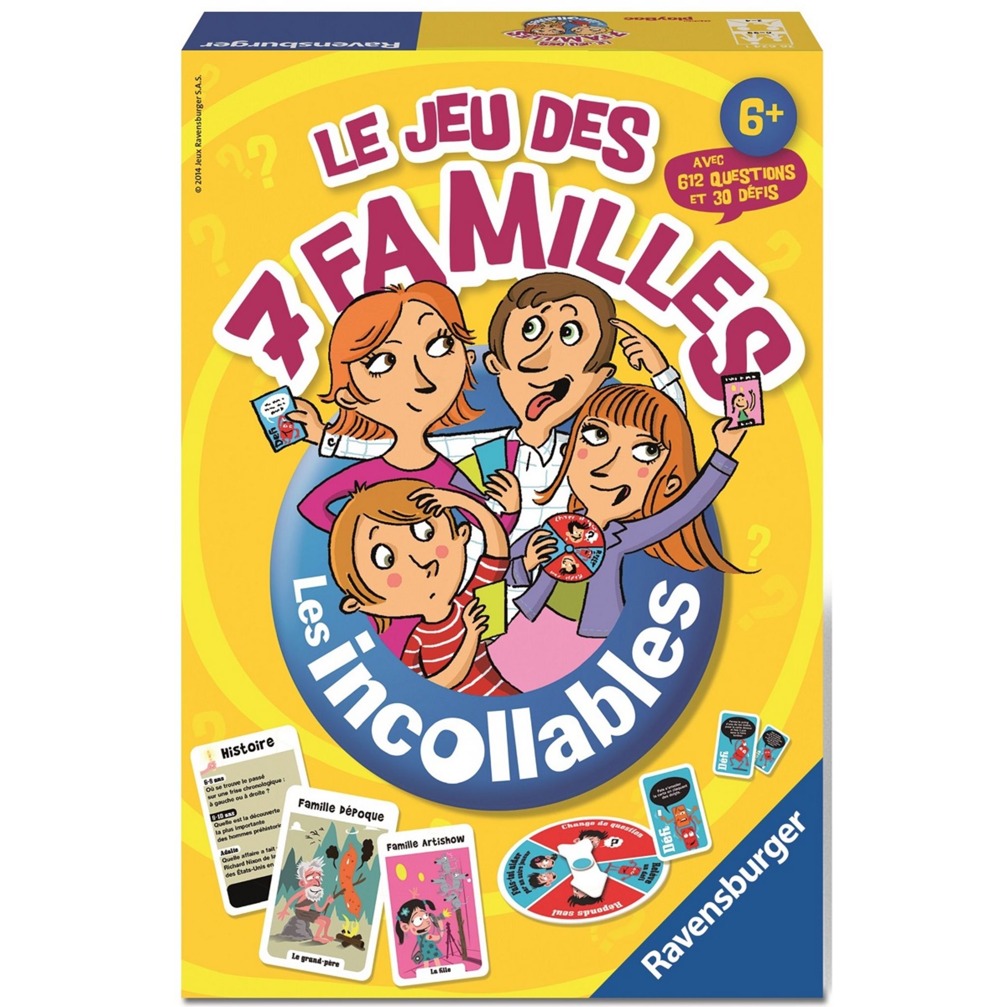 Jeu de 7 familles publicitaire - L'écologie