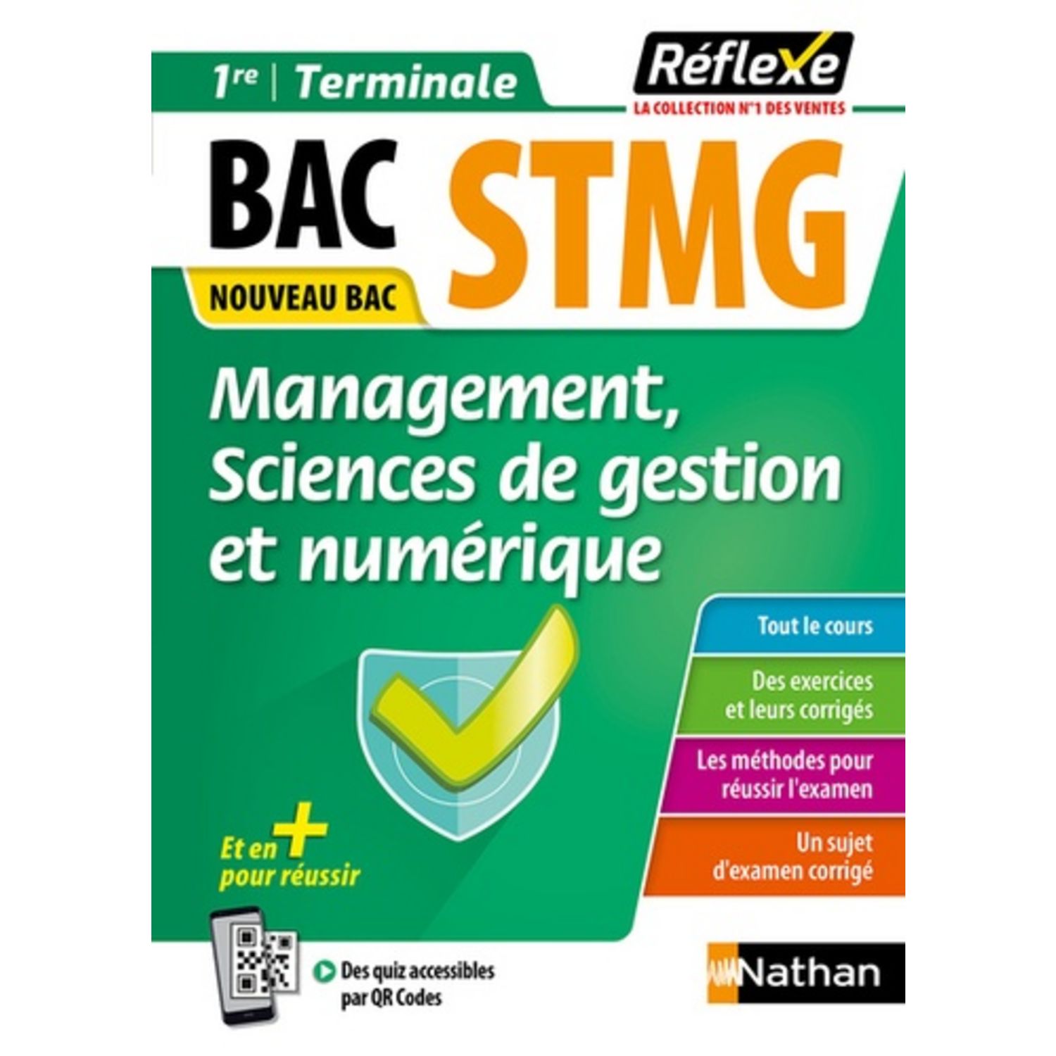 Management Sciences De Gestion Et Numérique Terminale Stmg Corrigé MANAGEMENT, SCIENCES DE GESTION ET NUMERIQUE 1RE / TLE STMG. EDITION 2022,  Sardain Emmanuelle pas cher - Auchan.fr