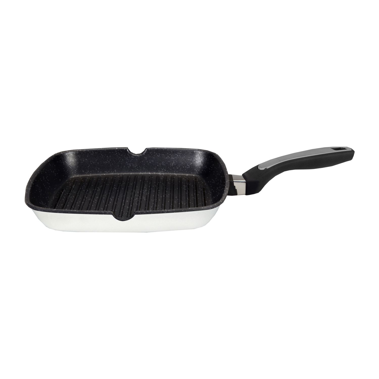 ROSSETTO R COOK Poêle grill fonte 28x28 cm induction pas cher 