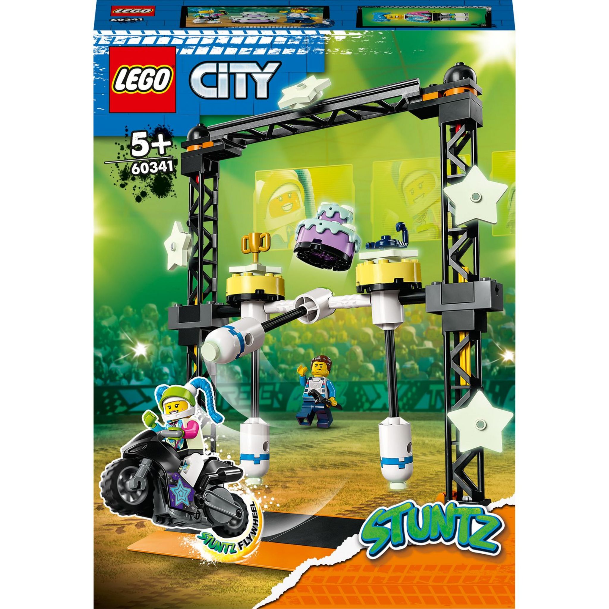LEGO City Stuntz 60341 Le Défi de Cascade : Les Balanciers pas cher 