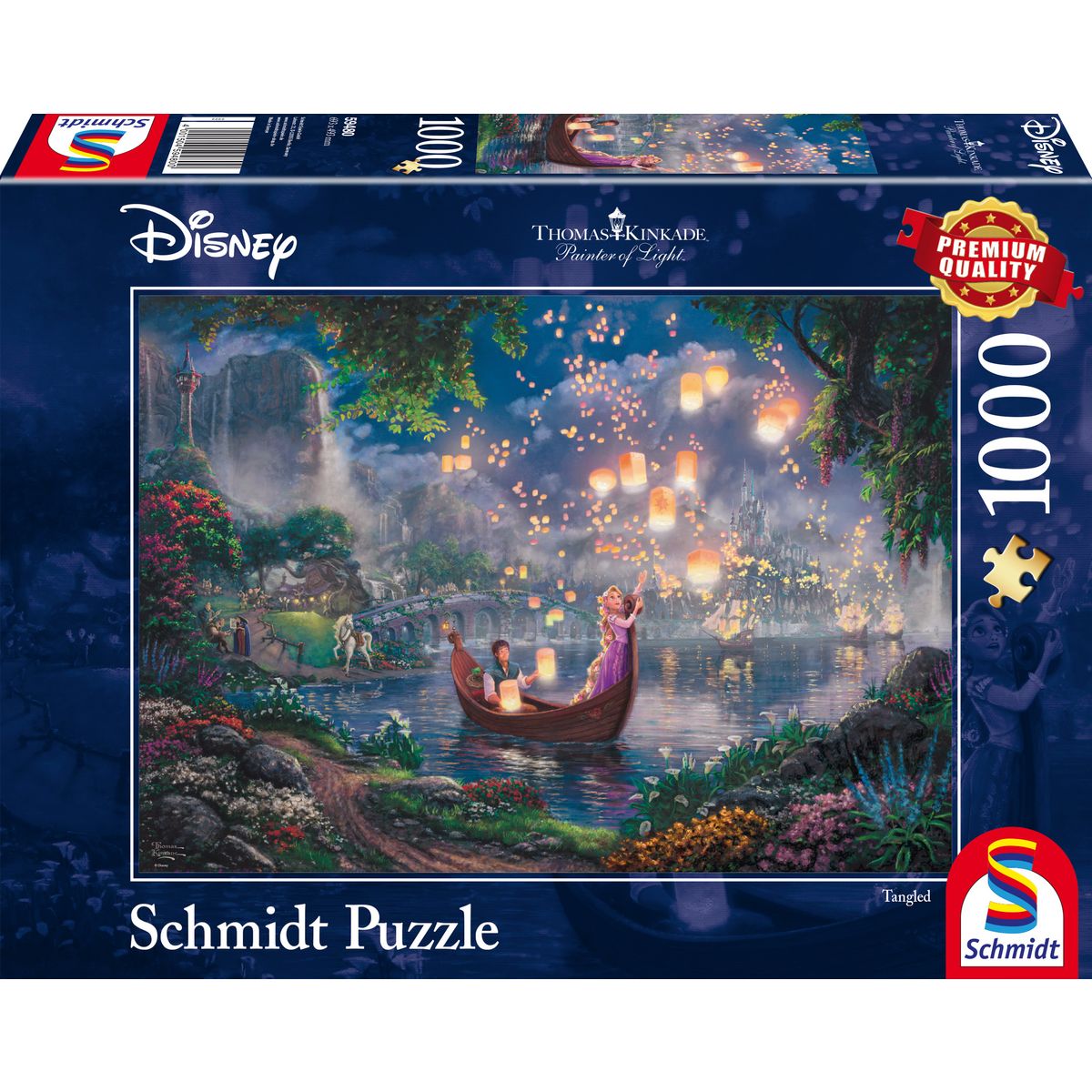 1000 pieces DISNEY PUZZLE: POCAHONTAS - Schmidt - Puzzle Boulevard