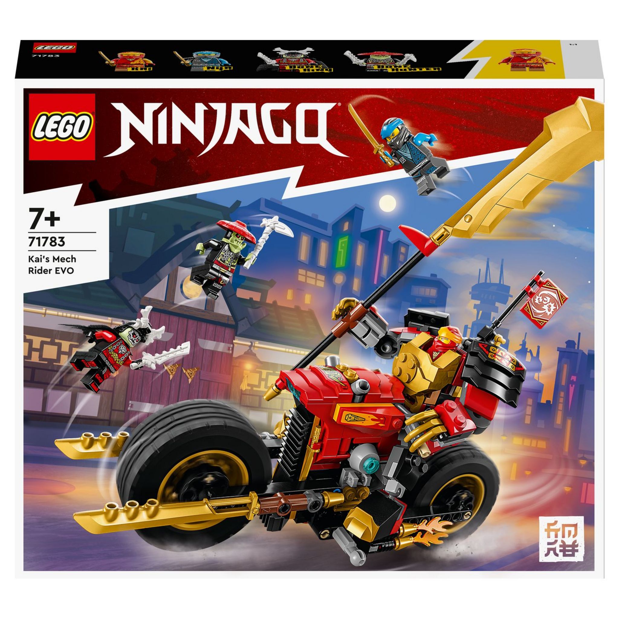 LEGO NINJAGO 71785 Le Robot Titan de Jay, Jouet pour Enfants, avec Min