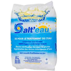 Sel pour traitement de l'eau de piscine sac de 25kg