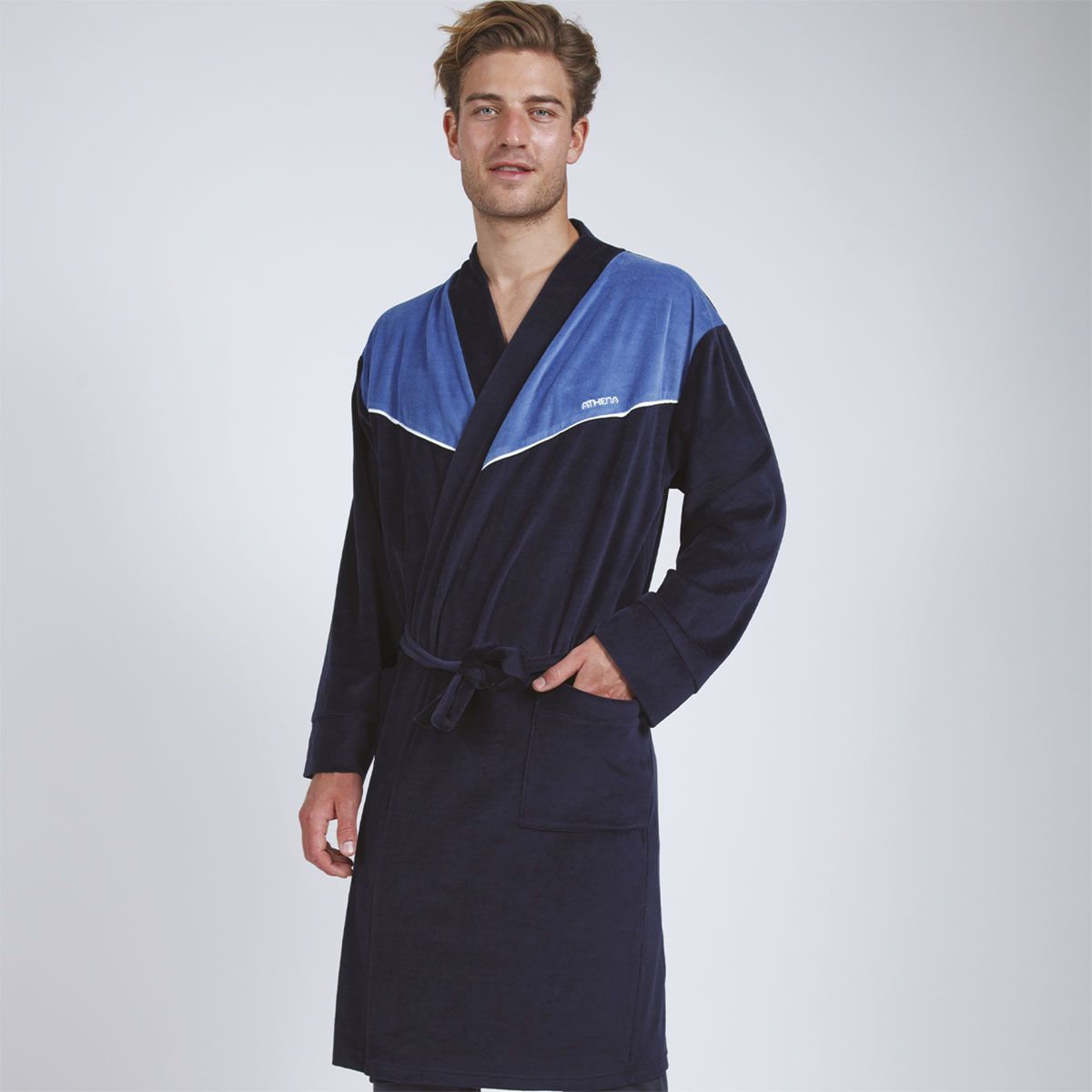 Athena Robe de chambre homme pas cher Auchan