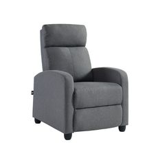 Fauteuil relax push back TENNESSEE (Gris)