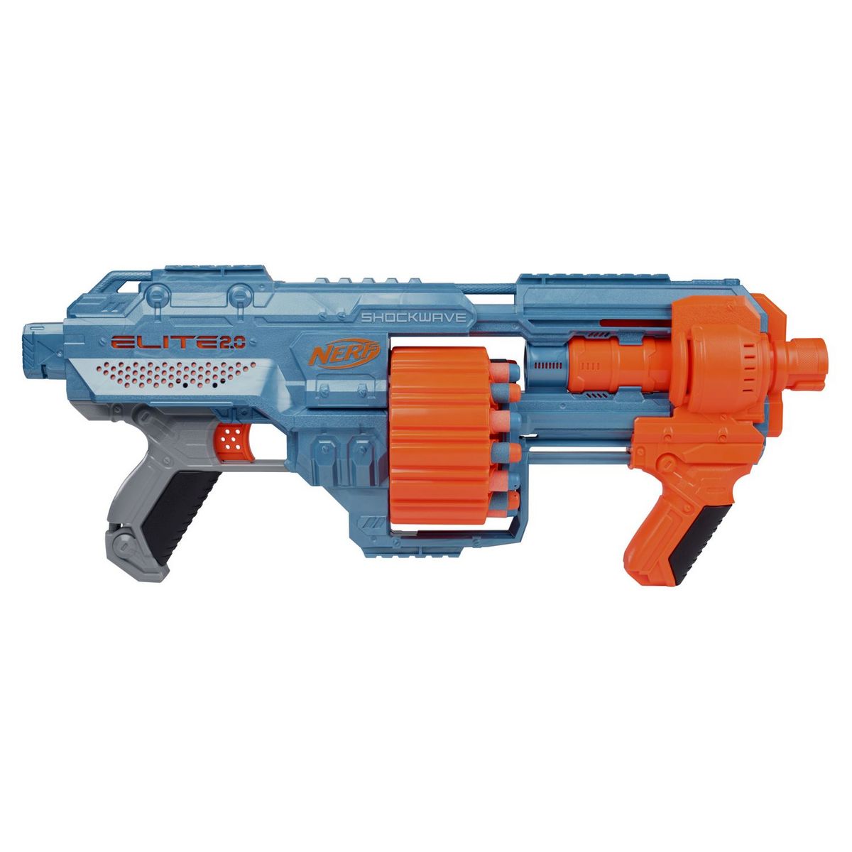 HASBRO Pistolet Elite 2.0 Shockwave RD-15 Nerf pas cher 