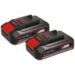 Einhell Batterie 2x 18V 2,5Ah PXC-Twinpack CB