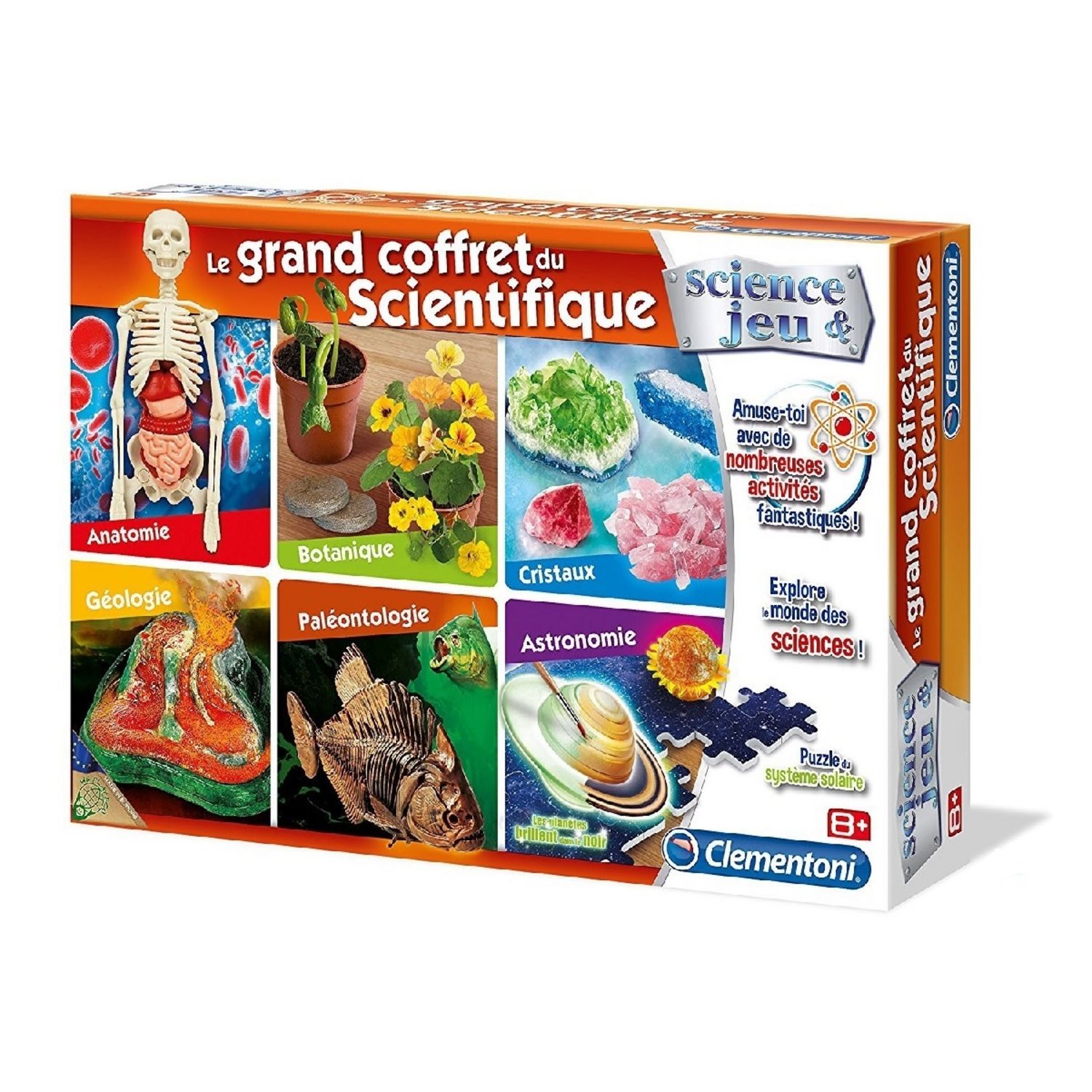 Science et Jeu : Le grand coffret du Scientifique - Jeux et jouets  Clementoni - Avenue des Jeux