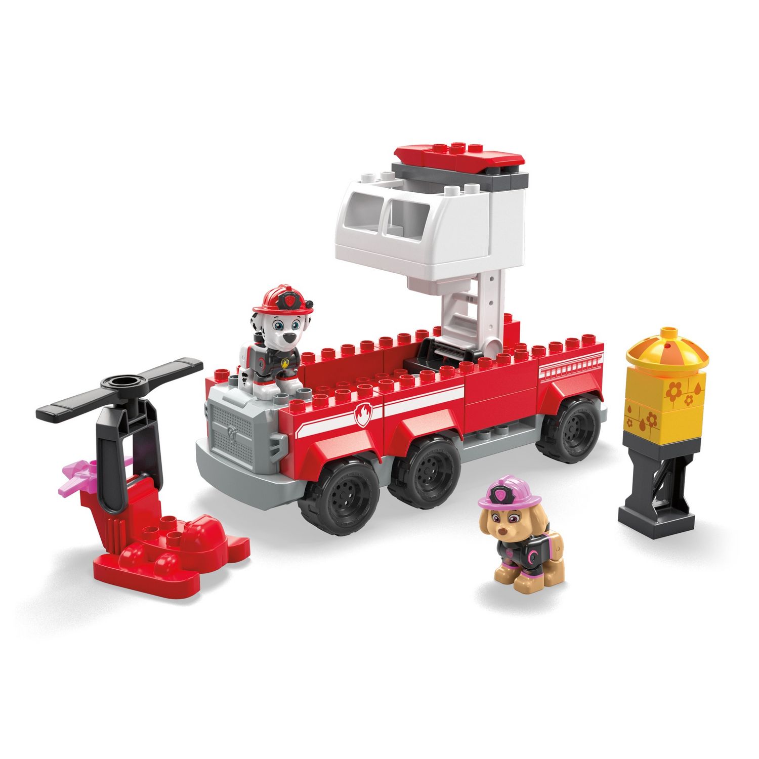 Mega Bloks La Pat patrouille Camion de Pompiers de Marcus – LatifeStore