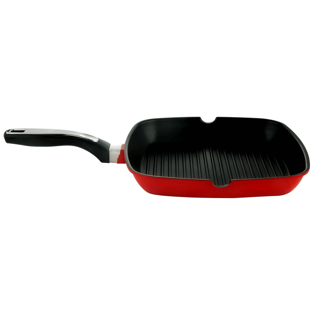 ROSSETTO R COOK Poêle grill fonte 28x28 cm induction pas cher 